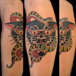 Snake and tiger #RoryPickersgill #Japanesestyle #japanesetattoo #snake #tiger #japanesesnake #japanesetiger