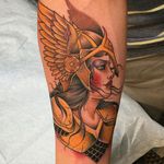 Valkyrie Tattoo by Obed Comparan #ValkyrieTattoo #Valkyrie #NorseMythology #NorseTattoos #NordicTattoo #ObedComparan