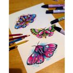 Butterfly and moth tattoo designs by Leah Sharples #LeahSharples #butterfly #moth