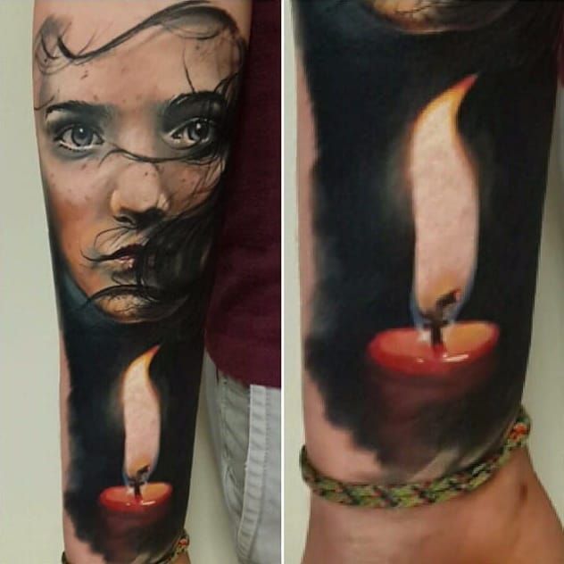 Top 9 Dazzling Candle Tattoos For Men And Women