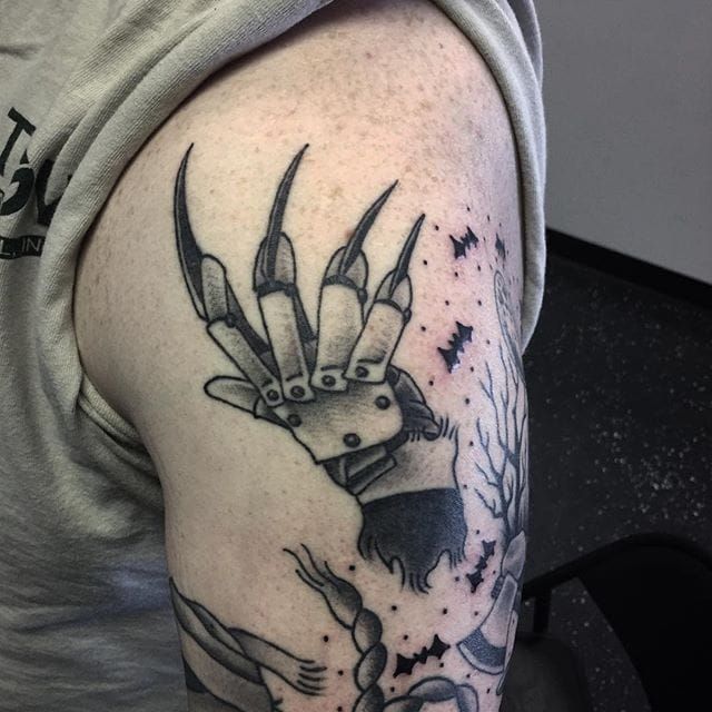 15 Freddy Krueger Glove Tattoos