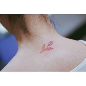Subtle tattoo by Seoeon. #subtle #microtattoo #pastel #southkorean #feminine #girly #tiny #Seoeon