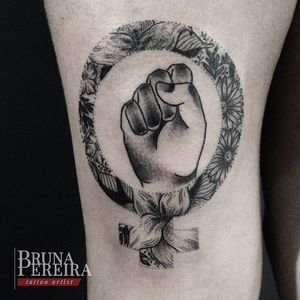 Por Bruna Pereira! #BrunaPereira #feminism  #TatuagemFeminista #feminist #TatuadoresBrasileiros #tatuadoresbrasil