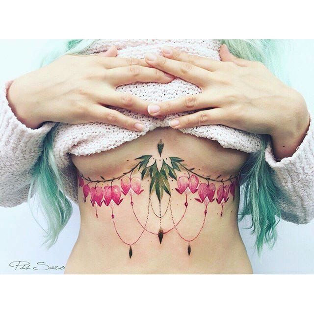 150 Under Boob Tattoo Ideas To Inspire Your Next Ink