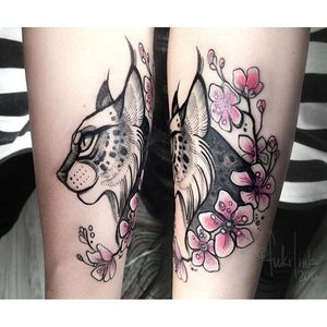 Furry tattoo by Fukari. #Fuki #Fukari #JudytaAnnaMurawska #furry