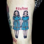 Grady Twins Tattoo by Gashi Tattooer #theshining #gradytwins #shingingtwins #twins #horror #horrorart #stephenking #GashiTattooer