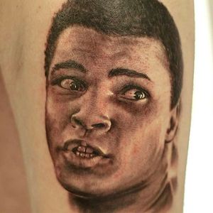 Muhammad Ali Tattoo by Christos Aravanis @Christo_Tattoo_sts #ChristoAravanis #MuhammadAli #MuhammadAliTattoo #CassiusMarcellusClay #CassiusClayTattoo #Tribute #GOAT #TheGreatest #Boxing #Champion