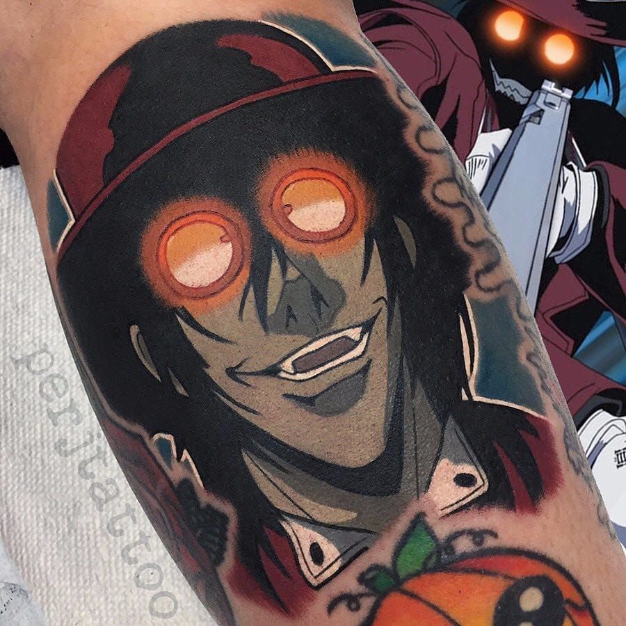 Alucard from Hellsing Tattoo  Vampire tattoo Tattoos Body art tattoos