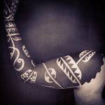 Tribal Tattoo by Neil Bass #tribalsleeve #tribal #tribaltattoo #tribaltattoos #polynesian #polynesiantattoos #maori #maoritattoos #samoan #samoantattoos #NeilBass
