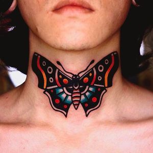Awesome butterfly tattoo by Zillyta2 #butterfly #tattoo by #zillyta2 #oldschool