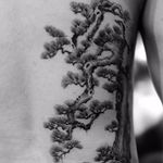Bonsai Tree Tattoo, artist unknown #Bonsai #BonsaiTree #Japanese
