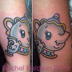Beauty and the Beast tattoo by Rachel Baldwin. #beautyandthebeast #disney #fairytale #kawaii #RachelBaldwin