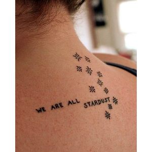 We are all stardust. Artist unknown. #nape #star #stardust