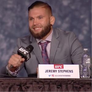Stephens suffered the wrath of McGregor's verbal lashing. #UFC #UFC205 #JeremyStephens