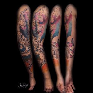 Tattoo por Jay Freestyle! #JayFreestyle #conceitual #conceptual #conceptart #colorful  #woman #mulher