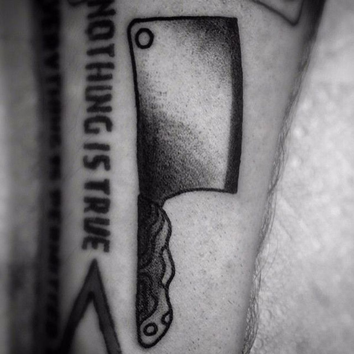 Tattoo uploaded by Robert Davies • Cleaver Tattoo by Simon Velez 