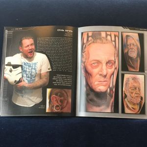 Chris Jones and some of his astounding portraiture from The Force in the Flesh. #ChrisJones #ShaneTurgeon #TheForceintheFlesh #StarWars