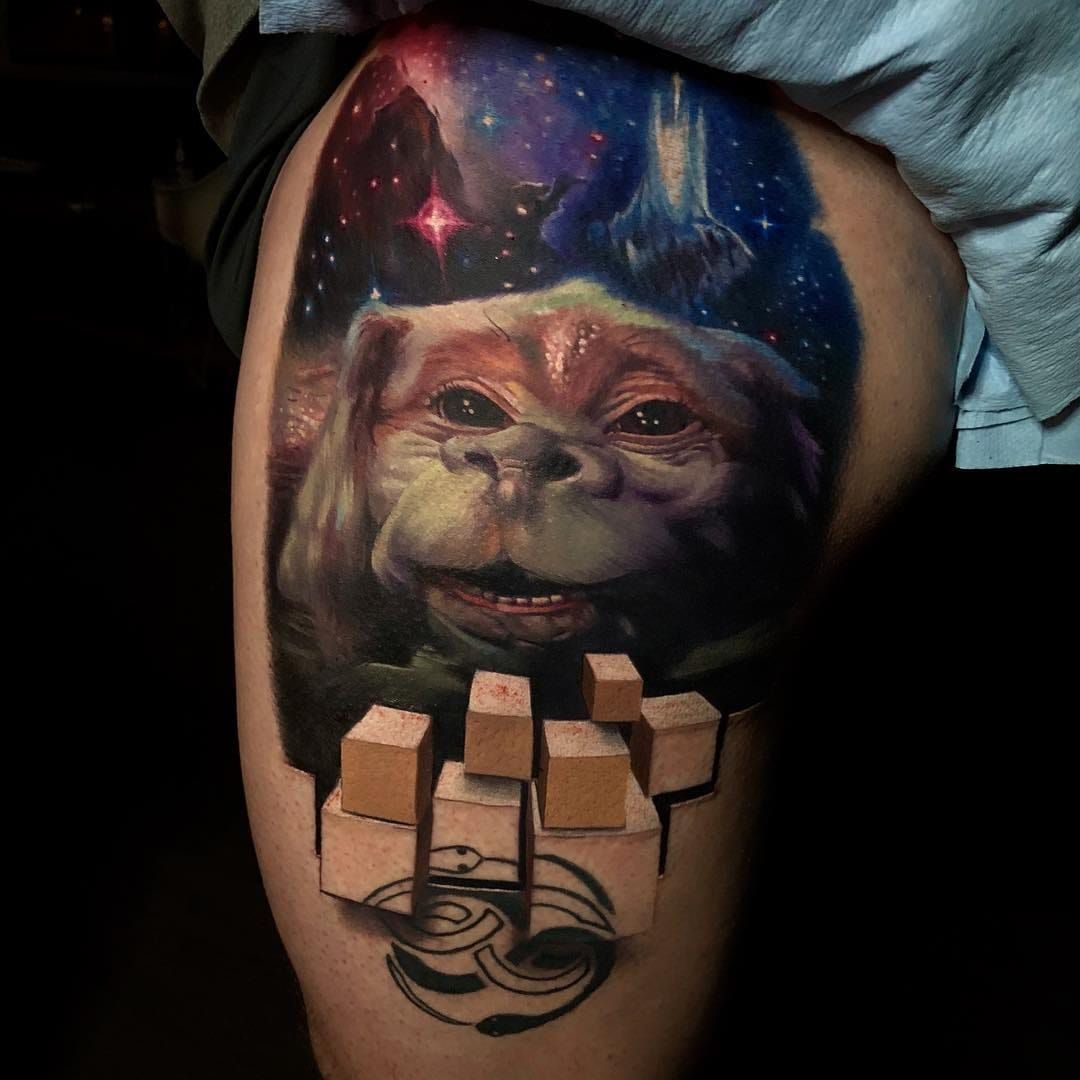 Forever Faithful Tattoo  Check out these beautiful matching Neverending  Story tattoos by biggietattoos  Call or text the shop today to set up an  appointment with him Forever Faithful Tattoo Gallery