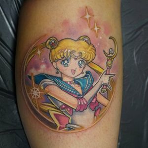 A portrait of Sailor Moon by Hori Benny (IG—horibenny). #anime #HoriBenny #Japanese #manga #Otaku #otatoo #SailorMoon