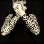 Polynesian tattoo #Marquesantattoo #tribaltattoo #DmitryBabakhin #ethnictattoo #Polynesiantattoo