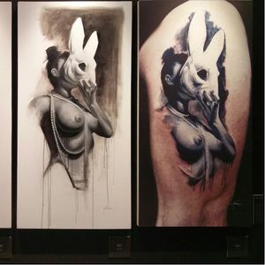 Art and tattoo by MurranBilli #TattooForever #MarcoManzo #MurranBilli #museum #art #tattoo