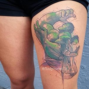 Hulk #RussellVanSchaick #gringo #watercolor #aquarela #sketchstyle #hulk #marvel #movie #filme #avengers #vingadores #hq #comic #nerd #geek #brucebanner #cartoon