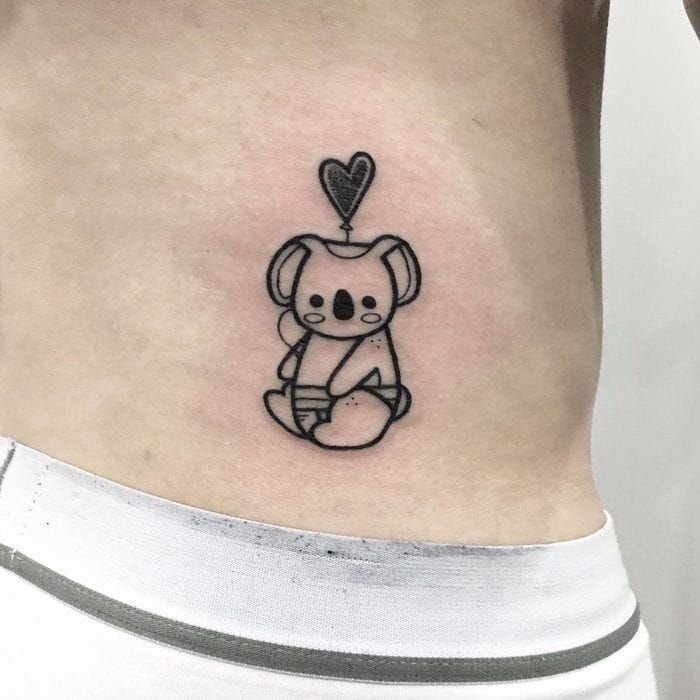 Pin by Annette Chestnut on tattoo  Koala tattoo Tattoos Mini tattoos