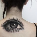Eye by Denis Casella #DenisCasella #realism #eye #blackandgrey #tattoooftheday