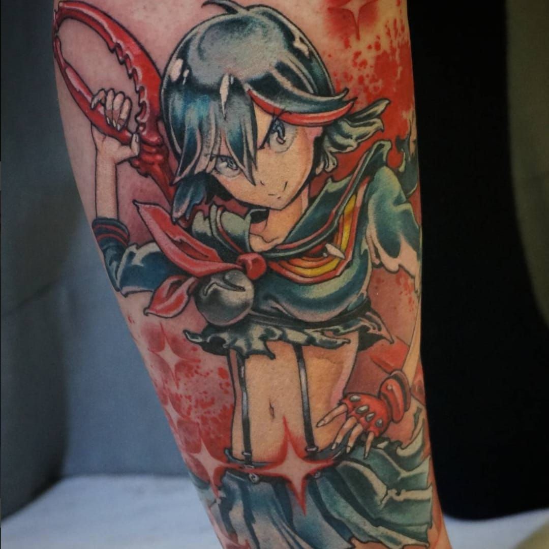 Ryuko Matoi a la Kill la Kill from Hori Benny's (IG—horibenny) nerdy p...