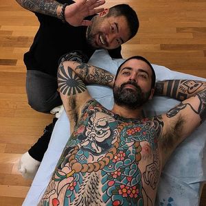 Koji ichimaru has a distinct Japanese style #japanese #japaneseart #traditionaljapanese #japaneseartist #KojiIchimaru #tattooartist #artist #tattooist