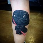 Stewie Griffin tattoo by Eric Ryan #StewieGriffin #EricRyan #FamilyGuy #StarWars (Photo: Instagram)
