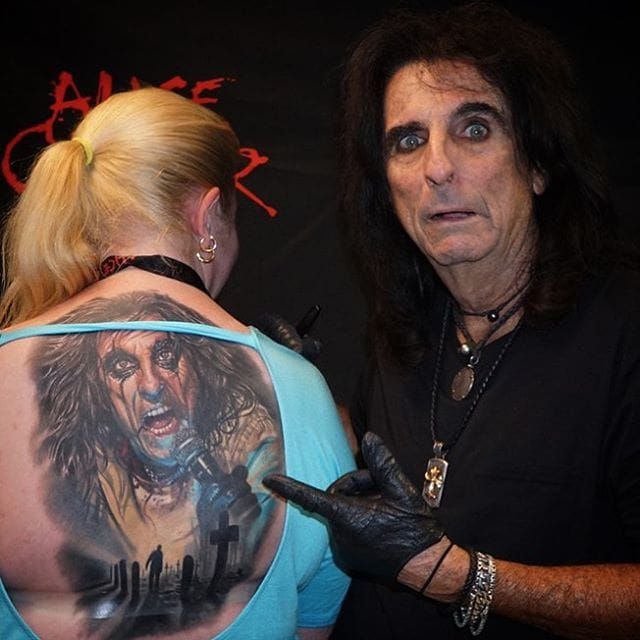 Alice Cooper on Twitter Whos got an Alice tattoo to share Check out  this one by bencarlisletattooist MinionMonday AliceCooper Tattoo  httpstcoArX2OYZoK3  Twitter