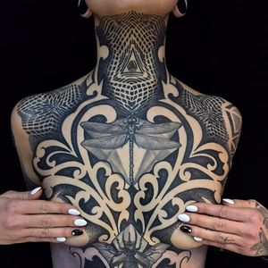 Geometric tattoo by Pierluigi Deliperi #Dotwork #Geometric #Blackwork #Contemporary #PierluigiDeliperi