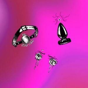 Tattoo flashes by Jose Vigers. #JoseVigers #josehateslife #berlin #queer #aesthetic #contemporary #bdsm #ballgag #buttplug #anime