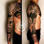 Tribal Tattoo by Marco Wallace #tribal #polynesian #blackwork #MarcoWallace