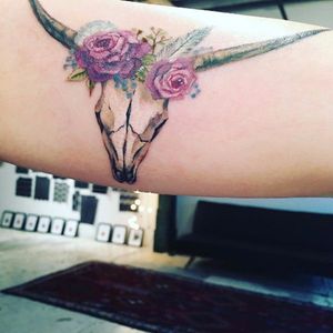 Close-up of her new tattoo by Amanda Wachob, via Instagram @marenmorris