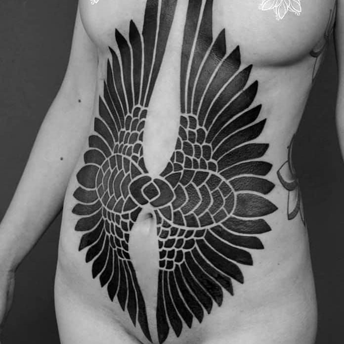 Stomach Tattoos Picture List Of Stomach Tattoo Designs