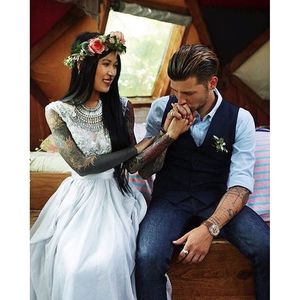 Anh and Veks via Instagram @anhwisle #tattooedcouple #relationshipgoals #couple