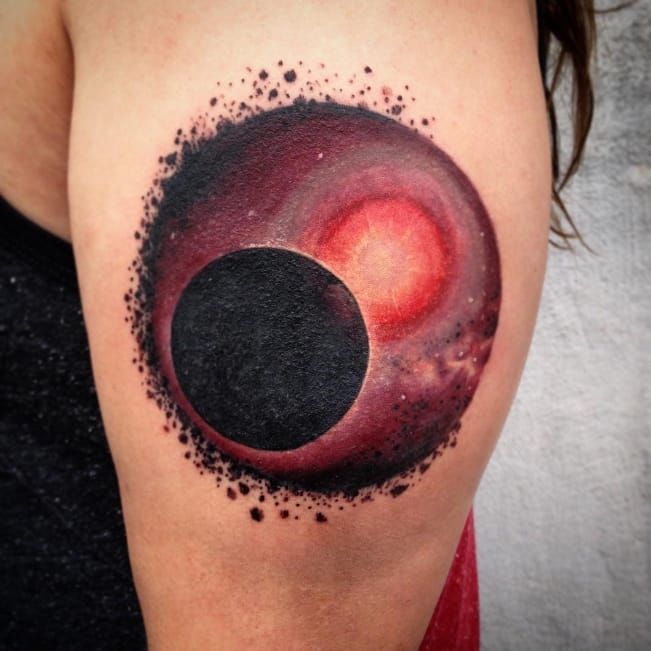 andromeda galaxy tattoo