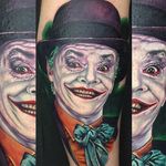 Joker Tattoo #Joker #Portrait #ColorPortrait #ColorRealism #PopCulture #AlexRattray