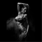Model Anett the Smurfette photographed by Florian Böcking #FlorianBöcking #photography #tattooedmodel #lingerie #AnetttheSmurfette