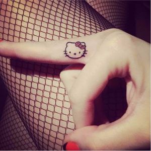 Sanrio tattoo by Alex Strangler. #sanrio #adorable #kawaii #cute #pink #hellokitty  #Alex Strangler