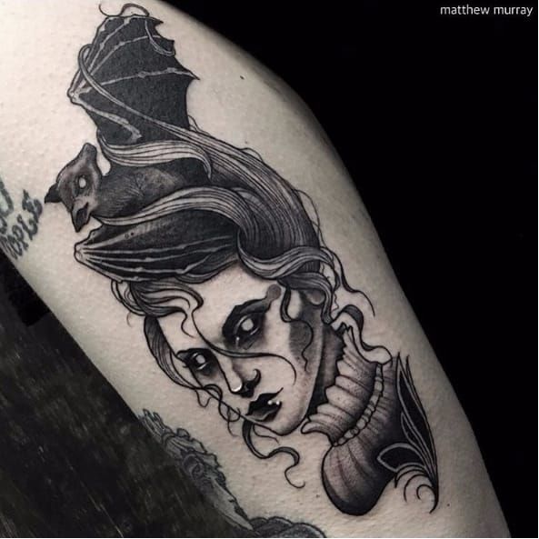 Gothic Victoria Frances Tattoos And Paintings For Your Inspiration   Tattoodo