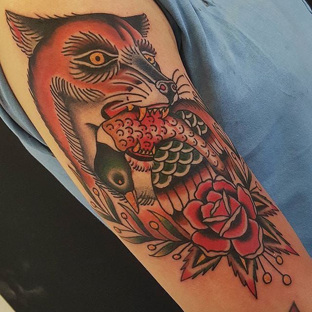 10 Clever Fox Tattoo Designs for Men and Women