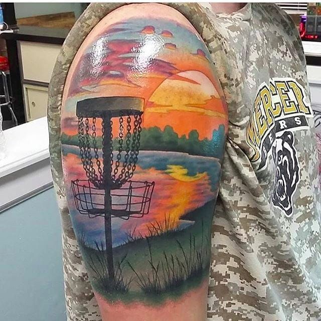 discgolf in Tattoos  Search in 13M Tattoos Now  Tattoodo
