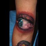 Hyper realistic Eye Tattoo by Carlox Angarita @CarloxAngarita #CarloxAngarita #Hyperrealistic #Realistic #Eye #Eyetattoo