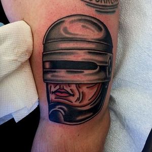 RoboCop Tattoo by Cam Davis #RoboCop #Cyborg #SciFi #Movie #CamDavis