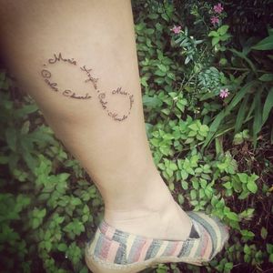 #AuroraBeatriz #brasil #brazil #brazilianartist #tatuadoresdobrasil #fineline #blackwork #infinito #infinite #nome #name #escrita #writing