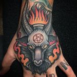 #AnnieFrenzel #baphomet #neotraditional