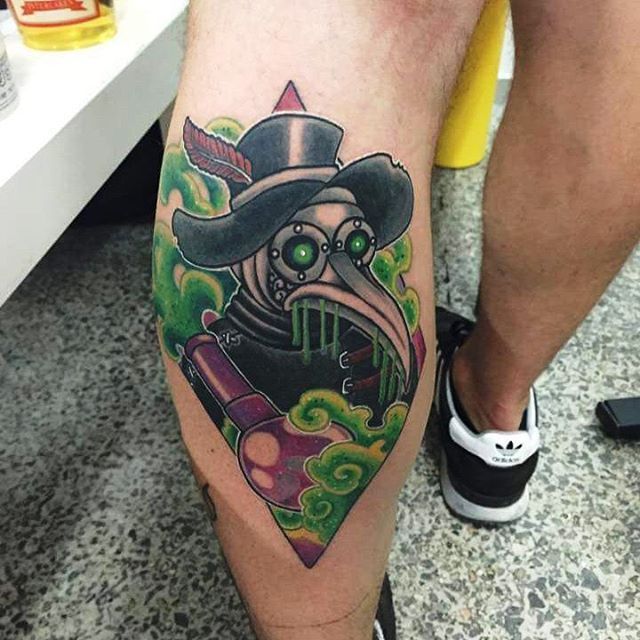 Traditional Plague Doctor by Daddy Jack TattooNOW